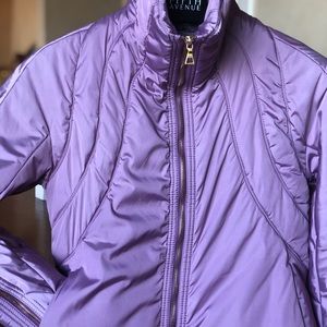 Belfe winter puffy jacket/coat, size 4, petal rose